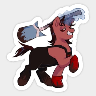 Fozzer Pony Sticker